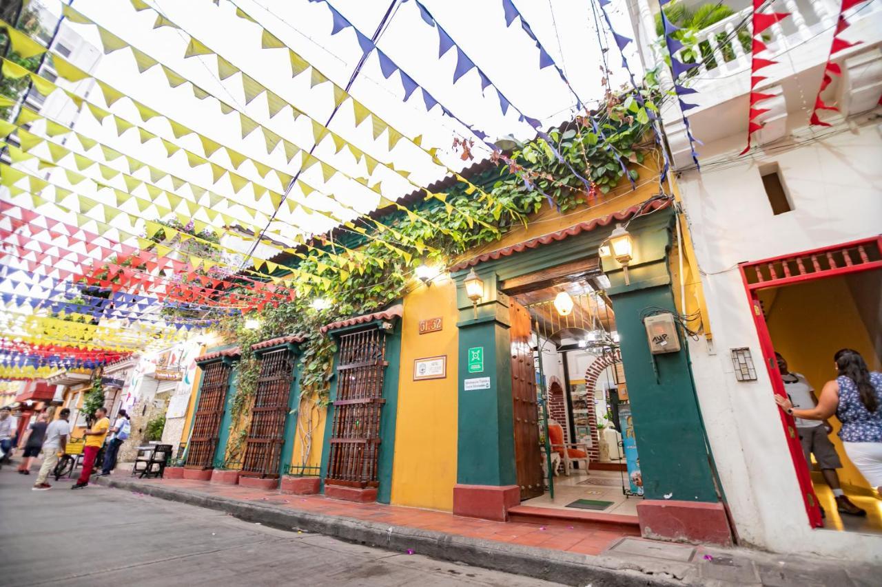 Hotel La Casona de Getsemani Cartagena Exterior foto