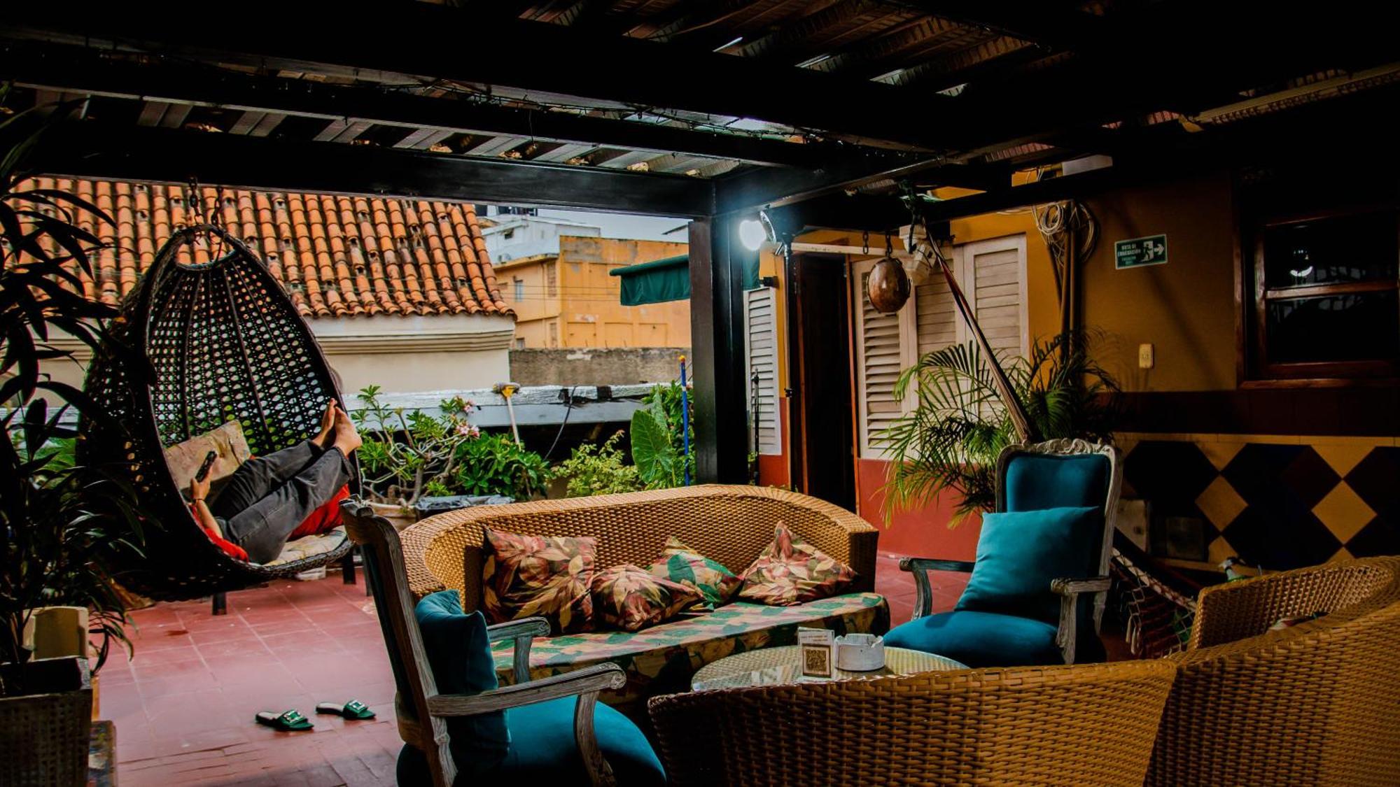 Hotel La Casona de Getsemani Cartagena Exterior foto